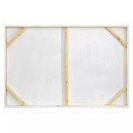 Панно декоративное с ручной росписью Blue Strokes варинант исполнения - 2 | Loft Concept в Омске