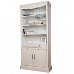 Стеллаж для книг с открытыми полками и 2-мя ящиками Interiors Romance варинант исполнения - 1 | Loft Concept в Омске