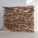 Большая Абстрактное Панно из веток и нитей Dryad Wall Art варинант исполнения - 4 | Loft Concept в Омске