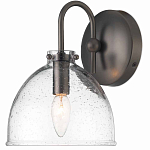 Бра с куполообразным прозрачным плафоном Glass Dome with Seeds варинант исполнения - 2 | Loft Concept в Омске