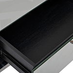 Тумбочка зеркальная с ящиком Mirror Chrome Cabinet варинант исполнения - 5 | Loft Concept в Омске