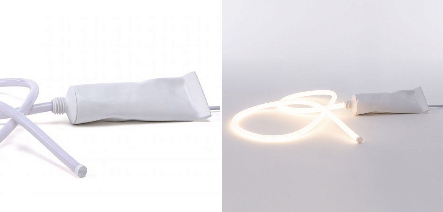 Настольная лампа Seletti Daily Glow Toothpaste Настольная лампа Seletti Daily Glow Toothpaste - Loft-Concept в Омске