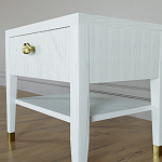 Прикроватная тумбочка с ящиком Elsa Dreams White варинант исполнения - 3 | Loft Concept в Омске