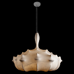 Подвесной светильник с белым фигурным абажуром и мягкими волнистыми краями Cloud Motion  варинант исполнения - 18 | Loft Concept в Омске