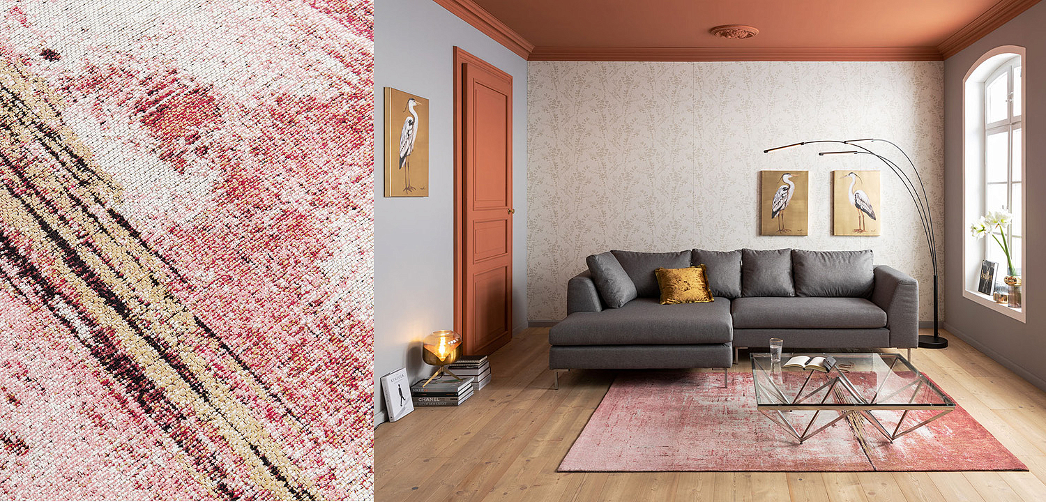 Ковер Abstraction red Ковер Abstraction red - Loft-Concept в Омске