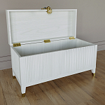 Большой дизайнерский Сундук Elsa Dreams White варинант исполнения - 2 | Loft Concept в Омске