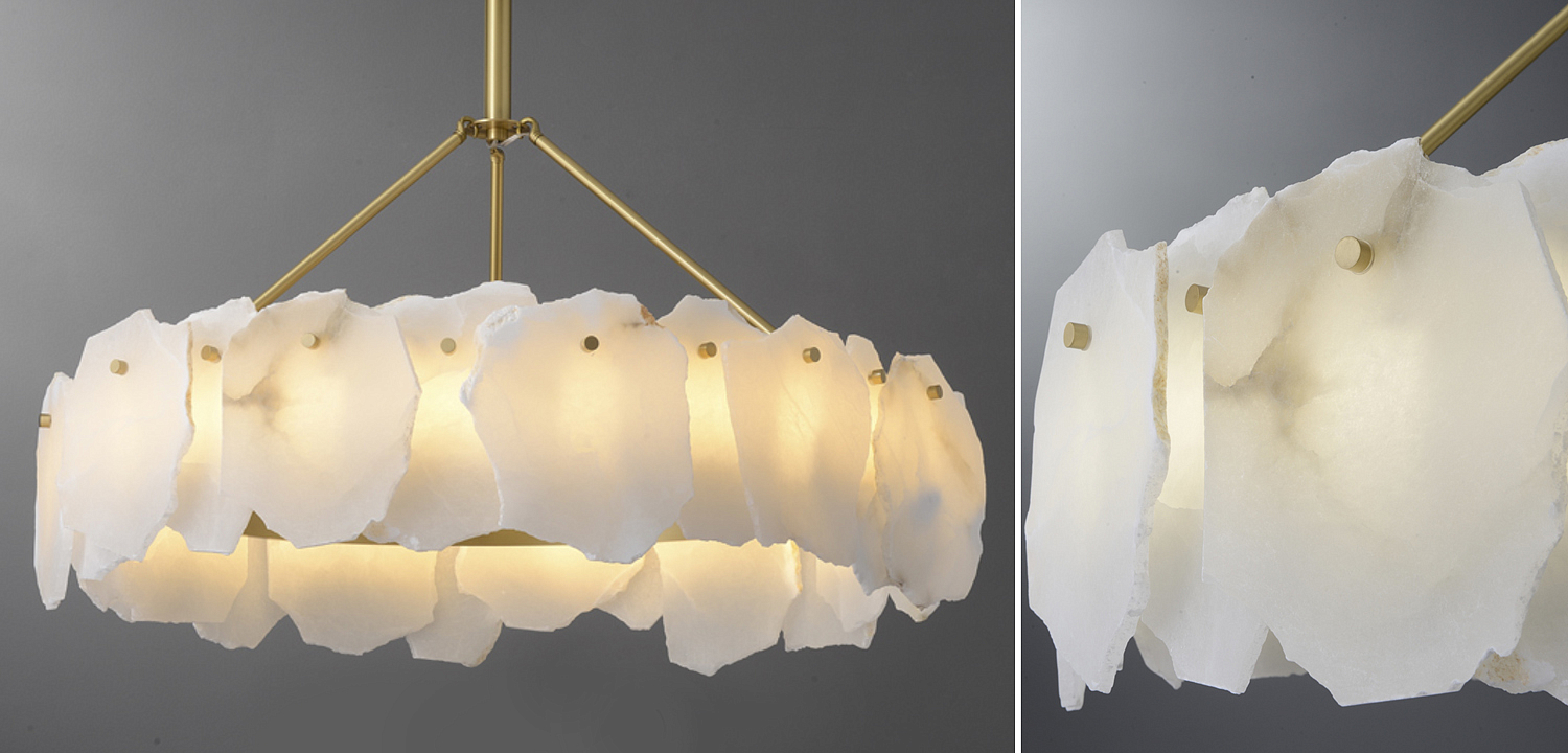 Люстра Lucretia Marble Round Chandelier Люстра Lucretia Marble Round Chandelier - Loft-Concept в Омске