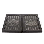 Подарочные нарды из натурального камня с гравировкой Backgammon from Stone варинант исполнения - 3 | Loft Concept в Омске