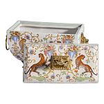 Шкатулка с фигуркой льва на крышке Eden Garden варинант исполнения - 2 | Loft Concept в Омске