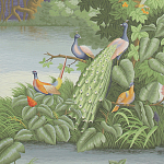 Обои ручная роспись Le Brésil Eden варинант исполнения - 1 | Loft Concept в Омске