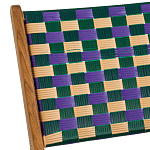 Кресло низкое из массива тика Barbados варинант исполнения - 4 | Loft Concept в Омске