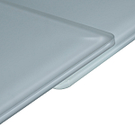 Стол обеденный раскладной со стеклянной столешницей Futuristic Table варинант исполнения - 3 | Loft Concept в Омске