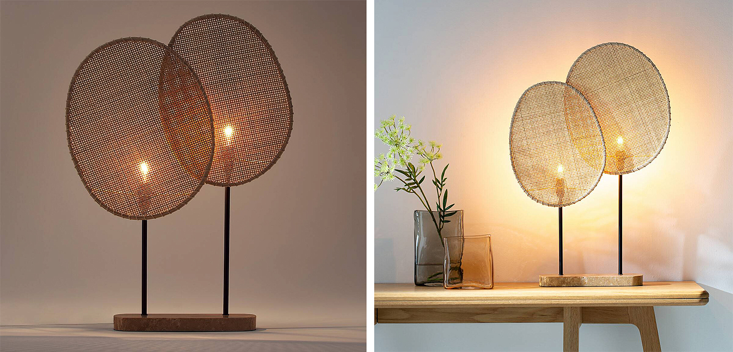 Настольная лампа Wicker Leaves Table lamp Настольная лампа Wicker Leaves Table lamp - Loft-Concept в Омске