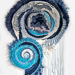 Текстильный Арт-объект ручной работы Galaxy варинант исполнения - 3 | Loft Concept в Омске