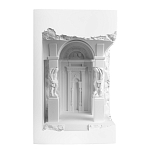 Встраиваемый в стену гипсовый светильник под покраску с колоннами и арками в античном стиле Antiquity Athena варинант исполнения - 8 | Loft Concept в Омске