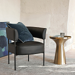 Приставной столик из латуни Grant Brass Side Table варинант исполнения - 5 | Loft Concept в Омске