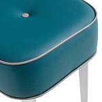 Квадратный мягкий пуф на белых ножках Winton Pouf Square варинант исполнения - 14 | Loft Concept в Омске