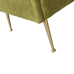 Кресло велюровое оливковое с подушкой Relaxation Soft варинант исполнения - 4 | Loft Concept в Омске