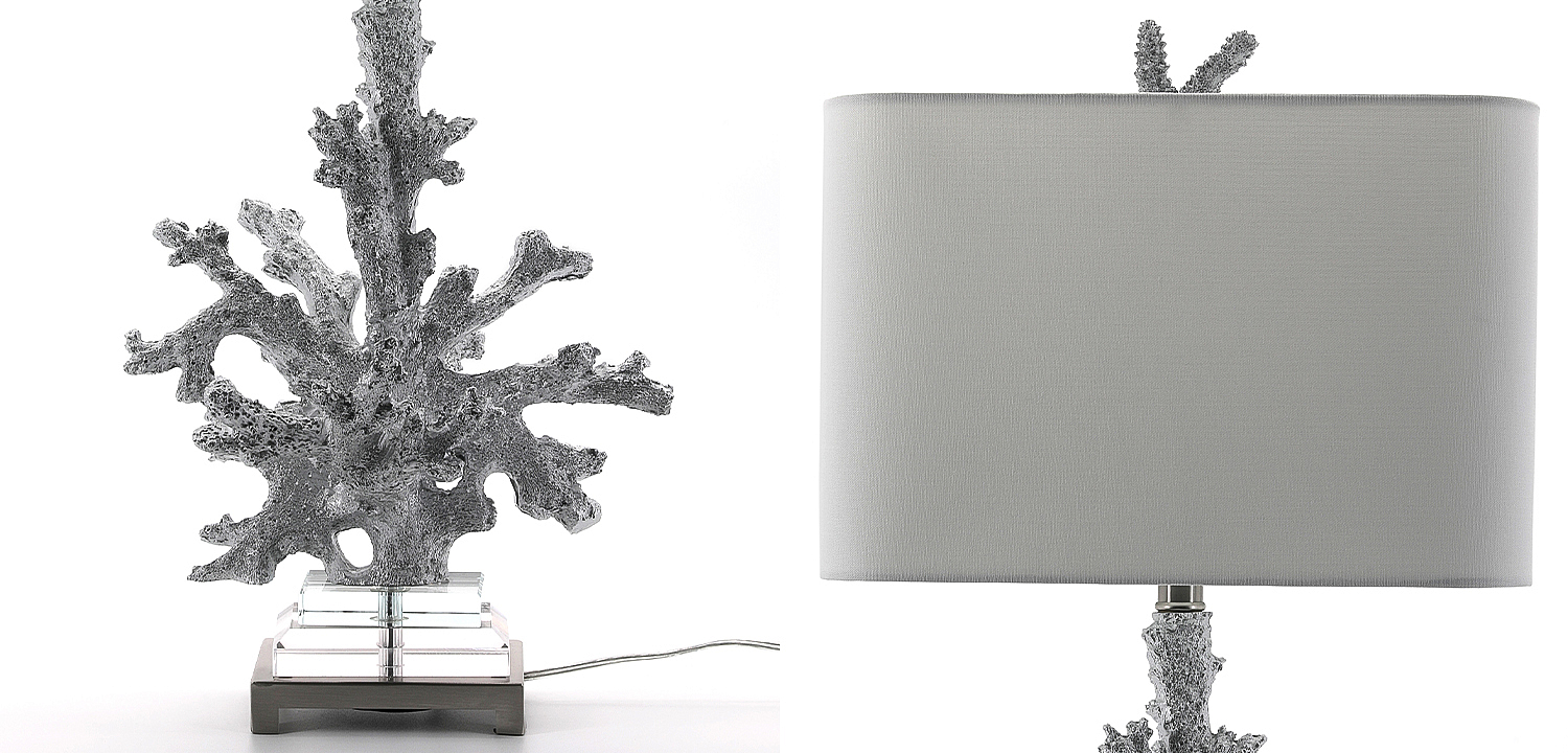 Настольная лампа Coral Grey Table Lamp - Loft-Concept в Омске