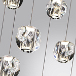 Люстра каскадня с 27-ю прозрачными шарообразными подвесами Bubbles Bocci варинант исполнения - 6 | Loft Concept в Омске
