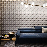 Гипсовая 3D Панель M-34 варинант исполнения - 2 | Loft Concept в Омске