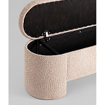 Банкетка Taks с местом для хранения букле капучино варинант исполнения - 3 | Loft Concept в Омске