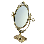 Зеркало настольное в бронзовой раме Royal Gold Mirrors  варинант исполнения - 1 | Loft Concept в Омске