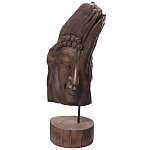 Декоративная статуэтка из дерева Будда Buddha Wooden Statuette варинант исполнения - 2 | Loft Concept в Омске