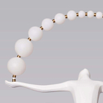 Торшер черно-белая статуэтка Девушка Girl Carries Light Balls варинант исполнения - 3 | Loft Concept в Омске