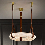 Люстра в форме обруча из натурального камня Minerals of Light варинант исполнения - 6 | Loft Concept в Омске