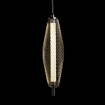 Люстра круглая каскадня с 5-ю плафонами из металлической сетки Mesh Lampshade Lighting варинант исполнения - 5 | Loft Concept в Омске