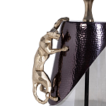 Настольная лампа с декором в виде ягуара Golden Jaguar варинант исполнения - 1 | Loft Concept в Омске