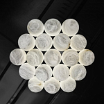 Люстра подвесная круглая с сферическими плафонами из натурального камня Glowing Spheres варинант исполнения - 11 | Loft Concept в Омске