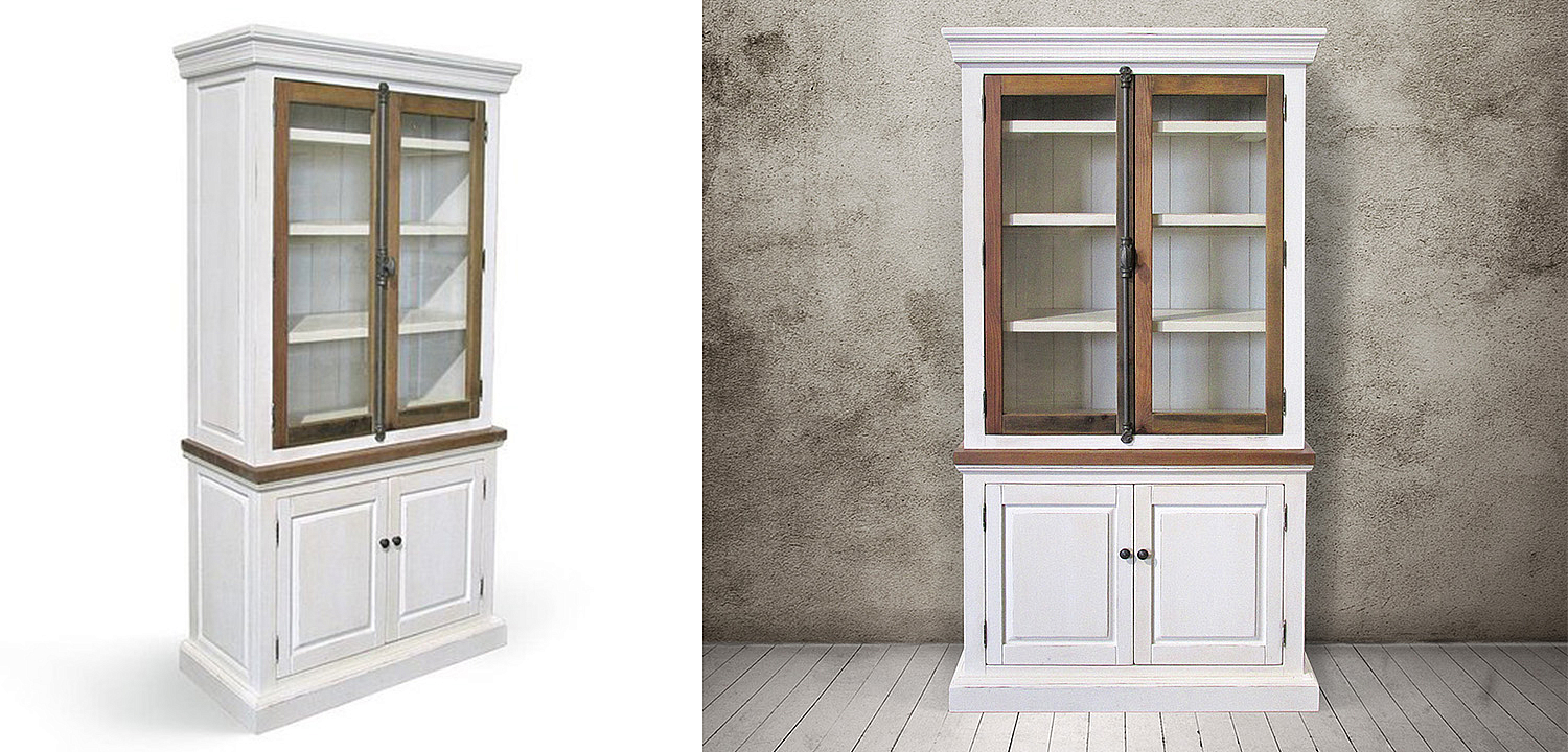 Шкаф Lazzaro Provence HARMONIE Antique White Шкаф Lazzaro Provence HARMONIE Antique White - Loft-Concept в Омске