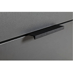 Комод цвета графит с 3-мя ящиками Strict Lines  варинант исполнения - 4 | Loft Concept в Омске