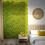 Гипсовая 3D Панель M-41 A, B варинант исполнения - 2 | Loft Concept в Омске