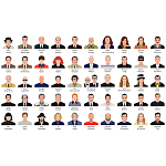 The Lives of 50 Fashion Legends варинант исполнения - 3 | Loft Concept в Омске