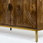 Широкая тумба с фактурным фасадом Termite варинант исполнения - 4 | Loft Concept в Омске