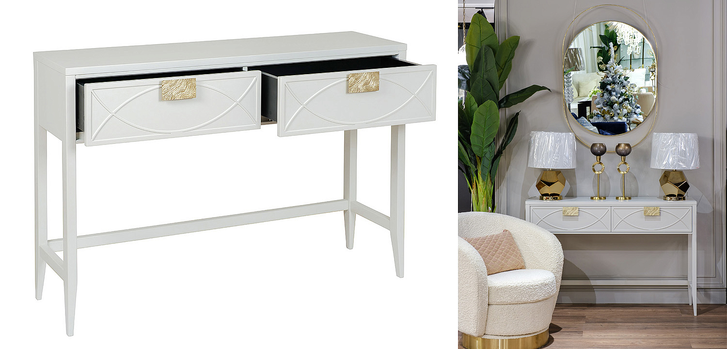 Консоль Amelie Beige Console Консоль Amelie Beige Console - Loft-Concept в Омске