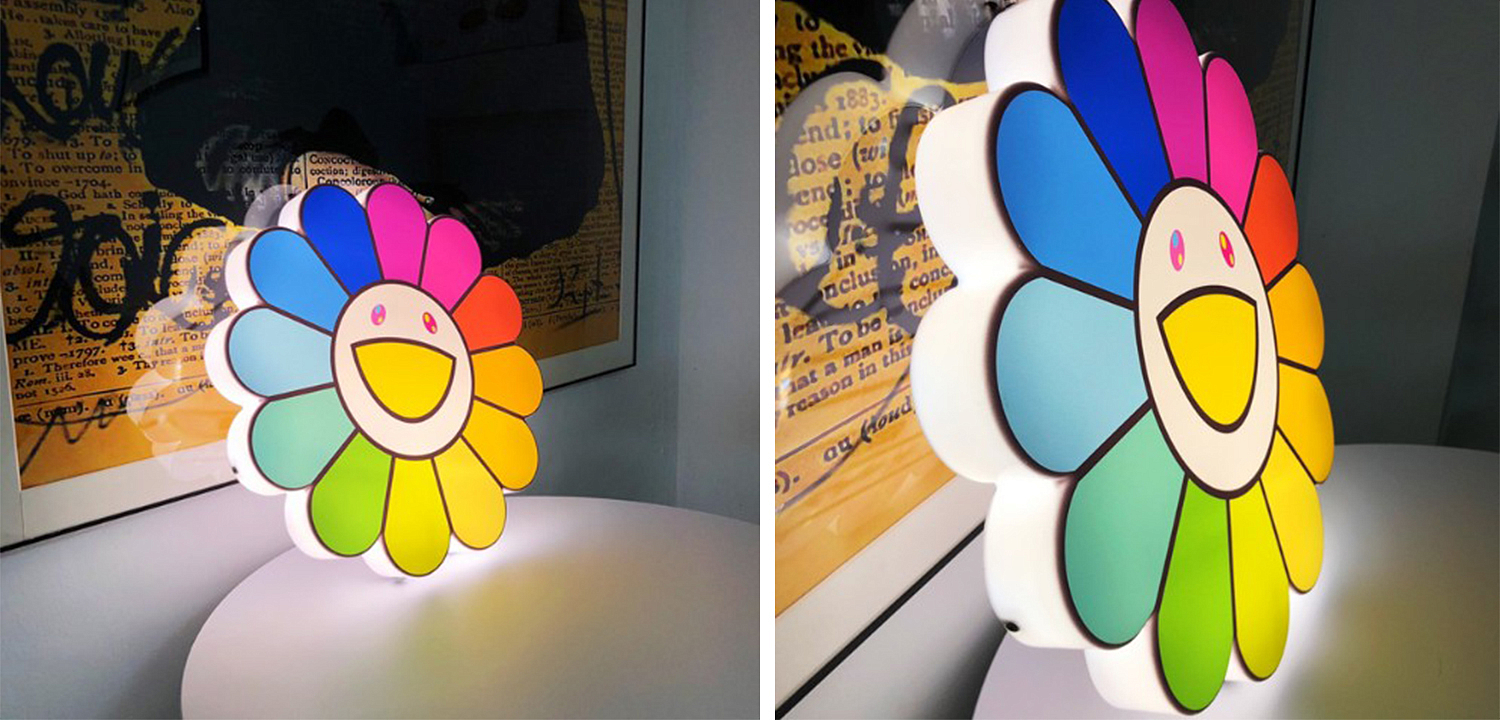 Светильник разноцветный подсолнух Takashi Murakami 1 Светильник разноцветный подсолнух Takashi Murakami 1 - Loft-Concept в Омске