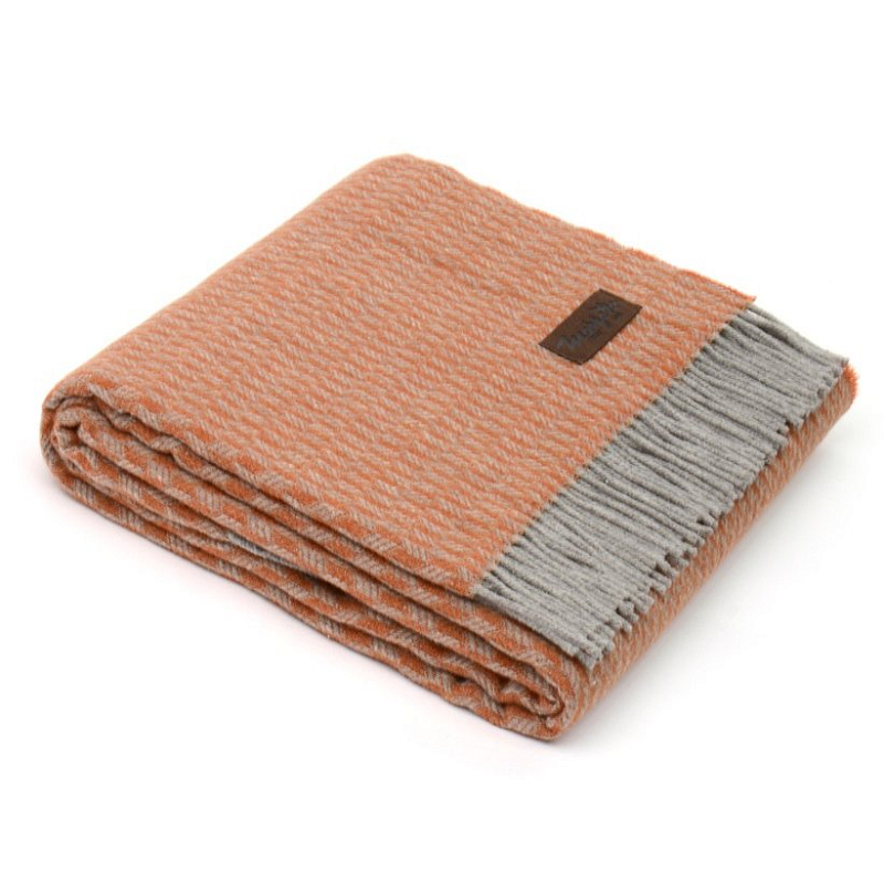 Плед GRIFONE 0002 Marzotto Розовый пастельный в Омске | Loft Concept 