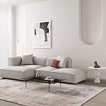 Дизайнерский журнальный стол белый в форме геометрических фигур Cydogic варинант исполнения - 2 | Loft Concept в Омске