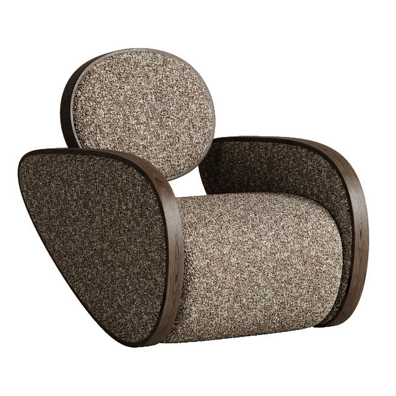 Кресло Nautilus Brown Коричневый в Омске | Loft Concept 