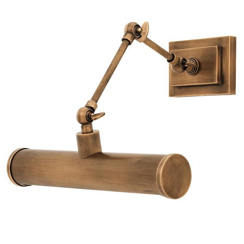 Бра Eichholtz Wall Lamp Pacific Brass Латунь Античная полированная Бра Eichholtz Wall Lamp Pacific Brass Латунь Античная полированная в Омске | Loft Concept