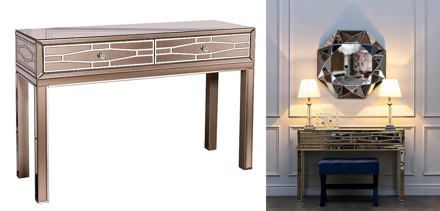 Консоль Mirrored Console Консоль Mirrored Console - Loft-Concept в Омске