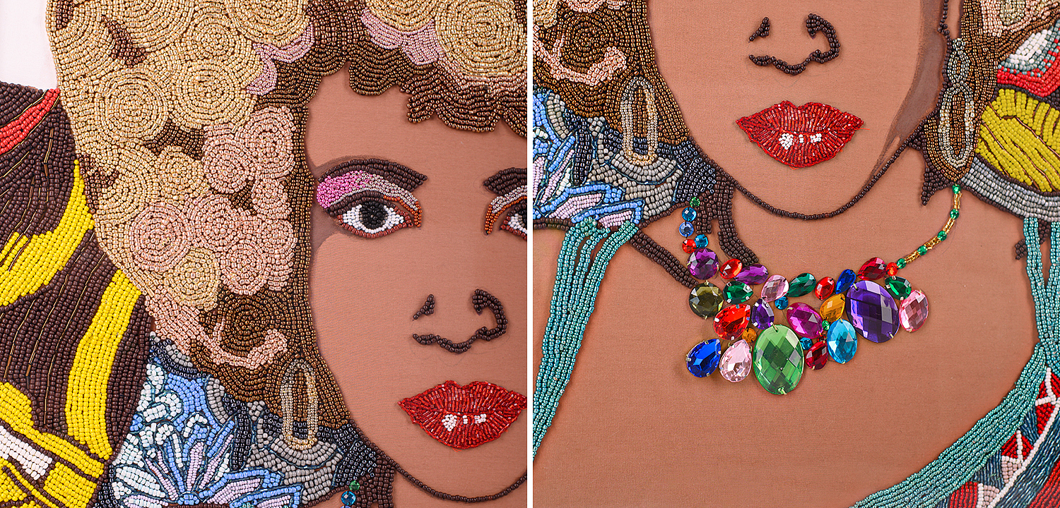 Картина ручная вышивка бисером High Priestess - Loft-Concept в Омске