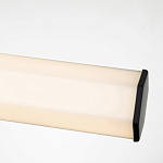 Бра для ванных комнат горизонтальное с длинным белым матовым плафоном в форме шестиугольника на круглом основании Hinkley варинант исполнения - 3 | Loft Concept в Омске