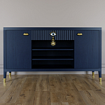 Комод-буфет Elsa Dreams Blue с открытыми полками   варинант исполнения - 5 | Loft Concept в Омске
