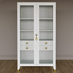 Дизайнерский шкаф витрина Elsa Dreams White с 4-мя ящиками варинант исполнения - 1 | Loft Concept в Омске