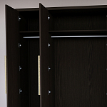 Большой Шкаф Primo Темный орех с 3 дверьми и 3 выдвижными ящиками варинант исполнения - 8 | Loft Concept в Омске